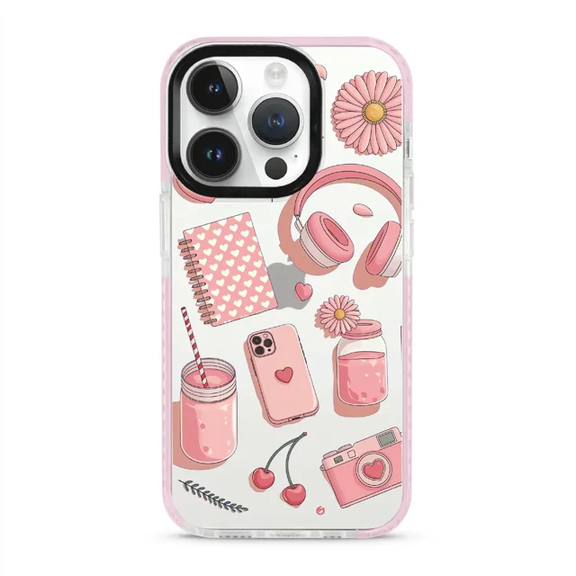 قاب Pink Detail ضدضربه آیفون