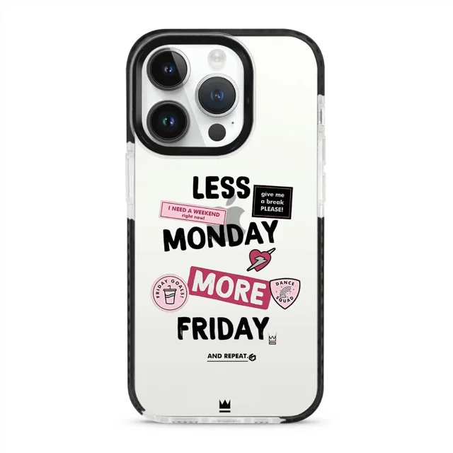 قاب گوشی Less Monday ضدضربه آیفون