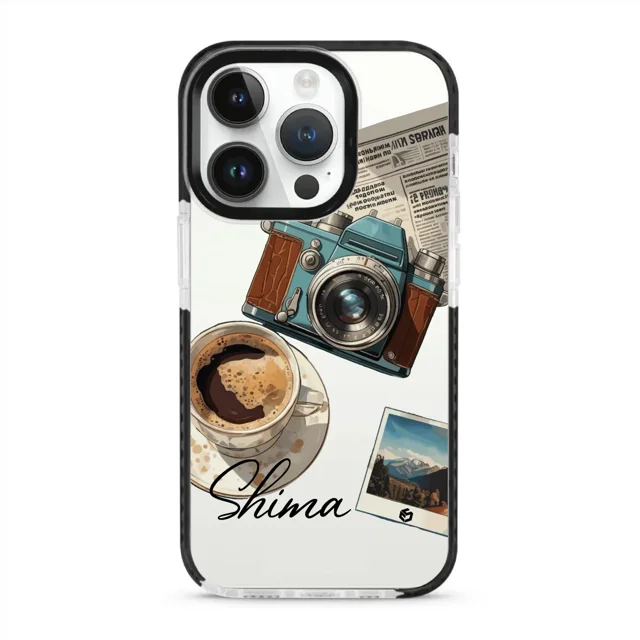قاب Camera Coffee ضدضربه آیفون