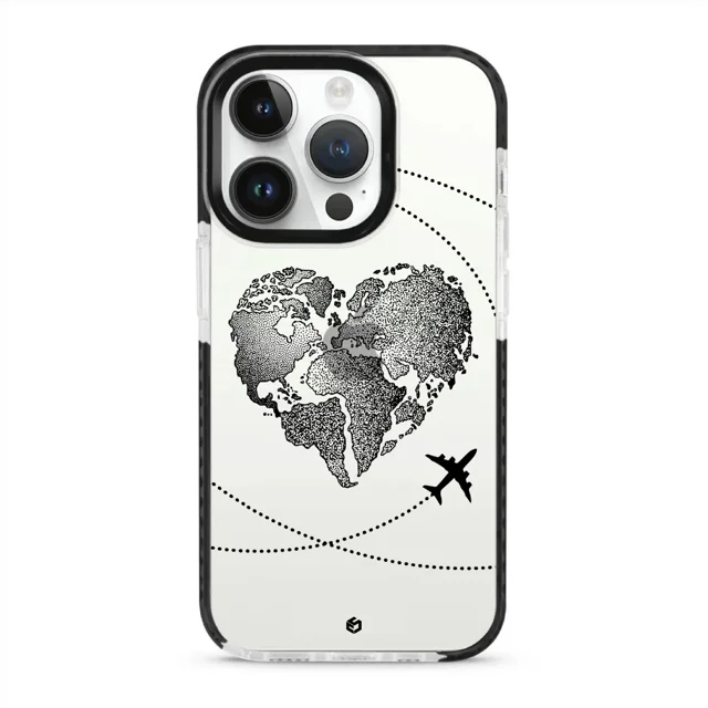 قاب Heart Map ضدضربه آیفون