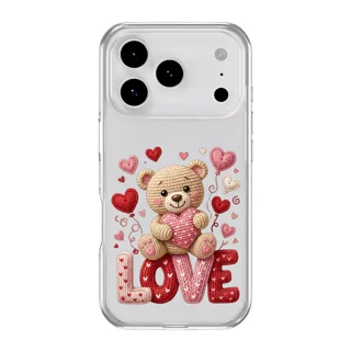 قاب گوشی Woolen Love Bear آیفون و اندروید