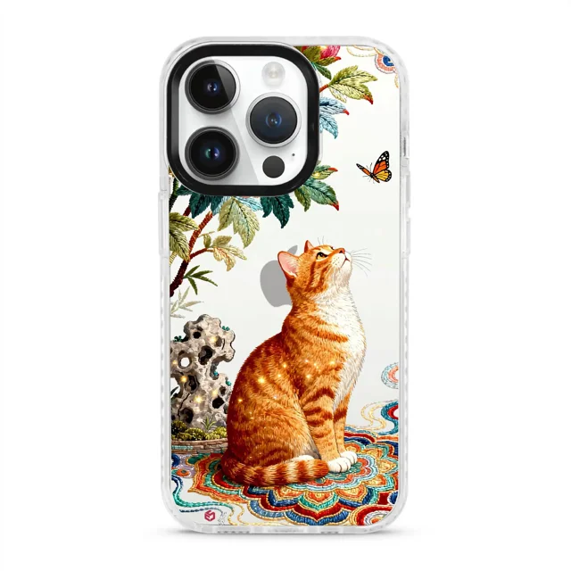 قاب Cat Butterflies آیفون ضدضربه