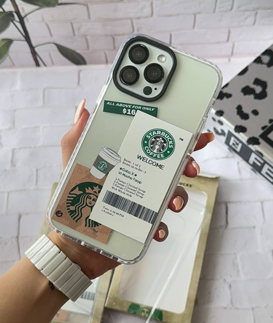قاب گوشی آیفون استارباکس 13normal